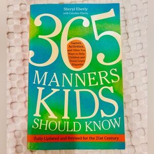 365 Manners Kids Should Know Book 💚SALE 3/$25
